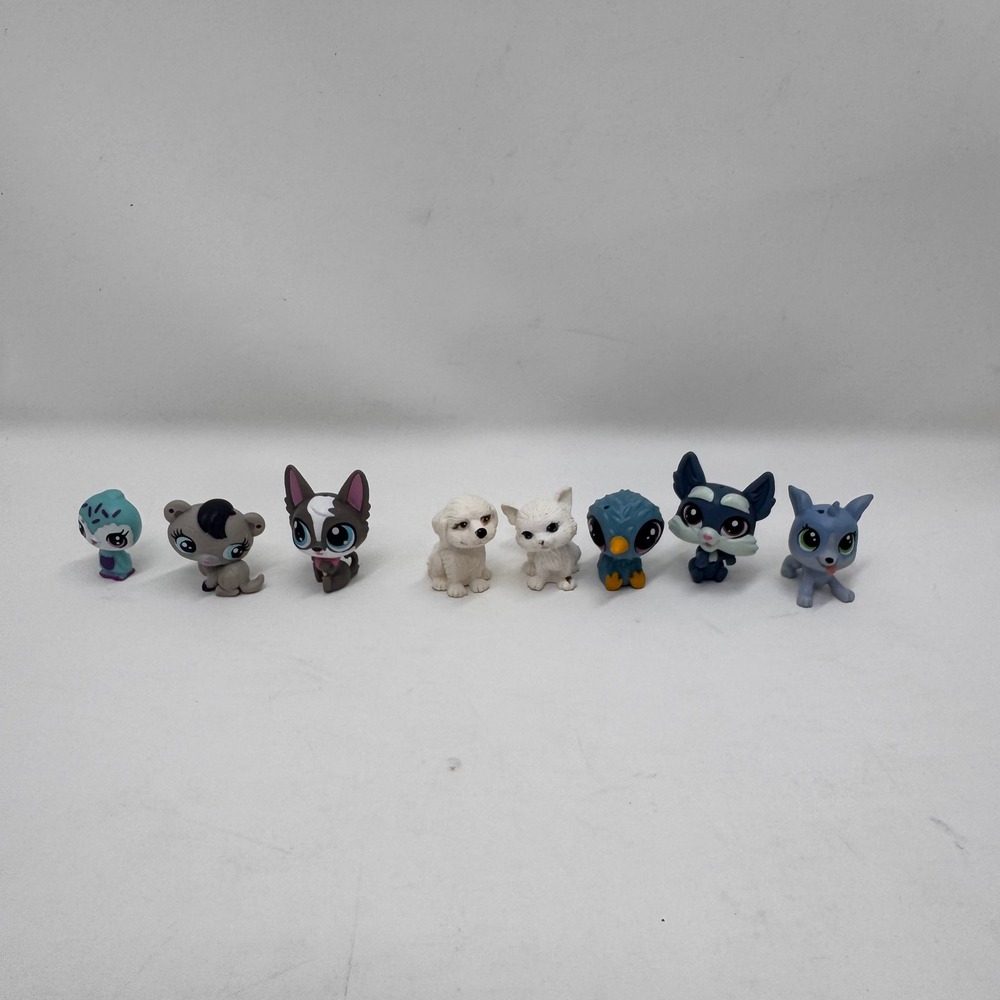 Littlest Pet Shop LPS Lot 7‎ Mini Figures Animals unbranded Kids Toy